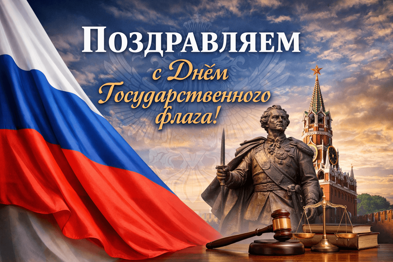Поздравляем с Днем государственного флага